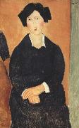 Amedeo Modigliani The Italian Woman (mk39) oil painting reproduction